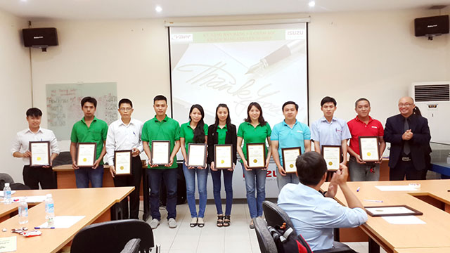 Kỹ năng bán hàng & chăm sóc Khách Hàng chuyên nghiệp - ISUZU (23 & 24.09.2014)
